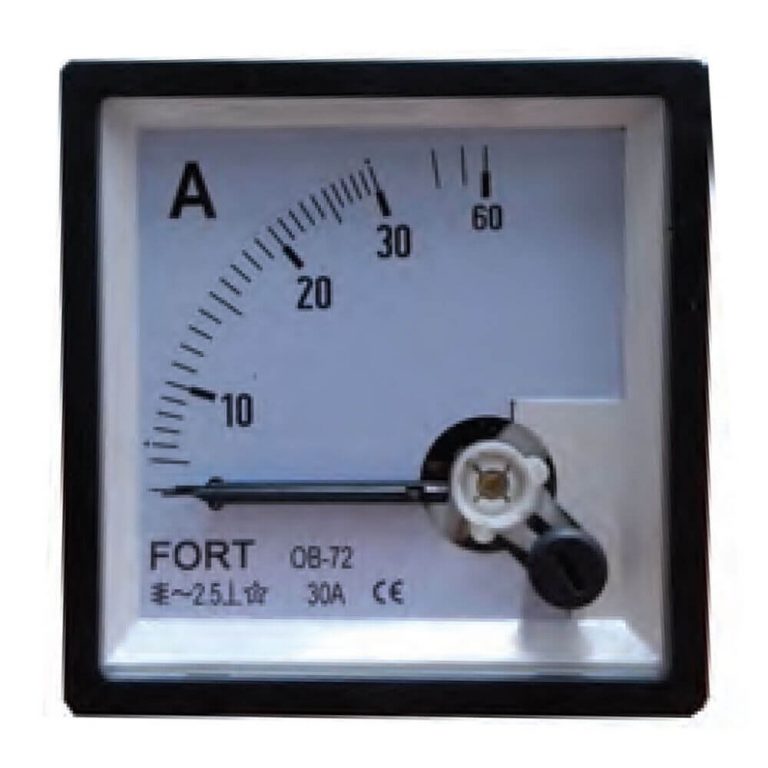 Ampere Meter yang Kecil dan Berwarna-warni