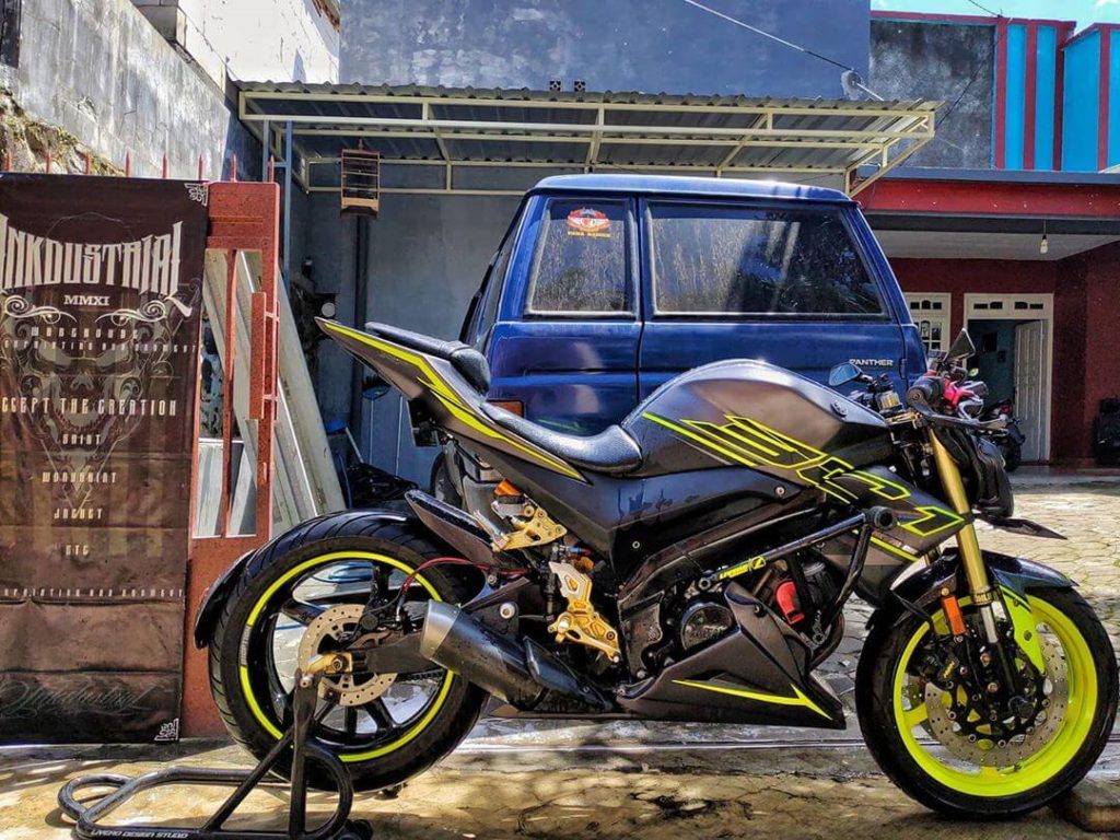 modifikasi vixion sederhana