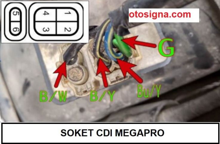 soket cdi megapro