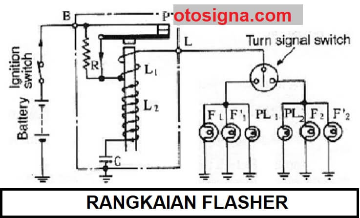 rangkaian flasher