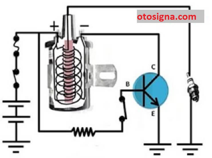 cara kerja sistem pengapian transistor