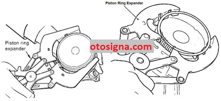 cara menggunakan piston ring expander