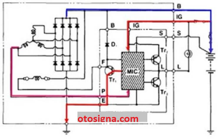 IC regulator saat lebih dari 14 v