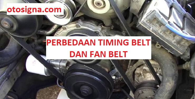 perbedaan timing belt dan fan belt