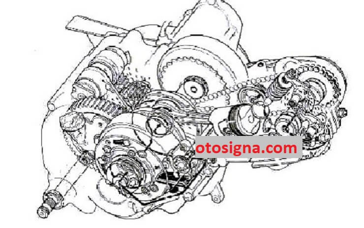 sistem pelumasan sepeda motor