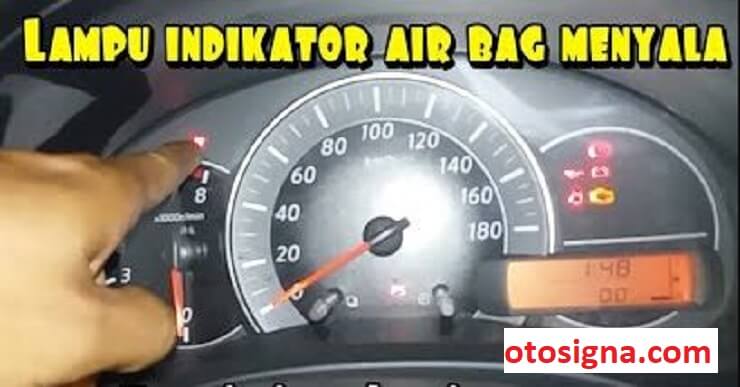 cara mematikan lampu indikator airbag