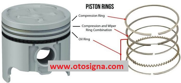 perbedaan ring piston kompresi 1 dan 2