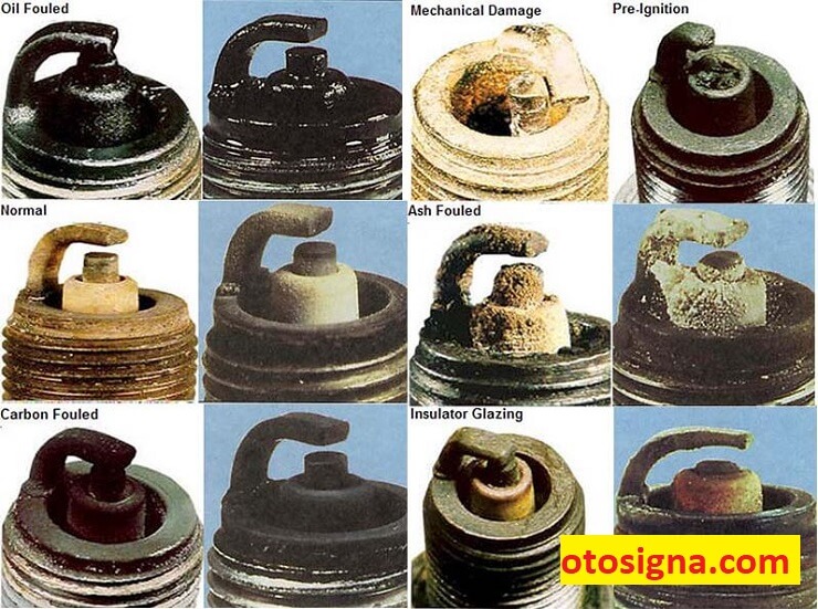 warna insulator busi yang baik adalah