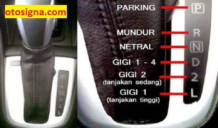 fungs l pada mobil matic