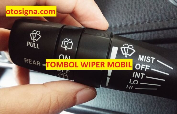 tombol wiper mobil